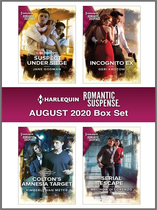 Title details for Harlequin Romantic Suspense August 2020 Box Set by Jane Godman - Available